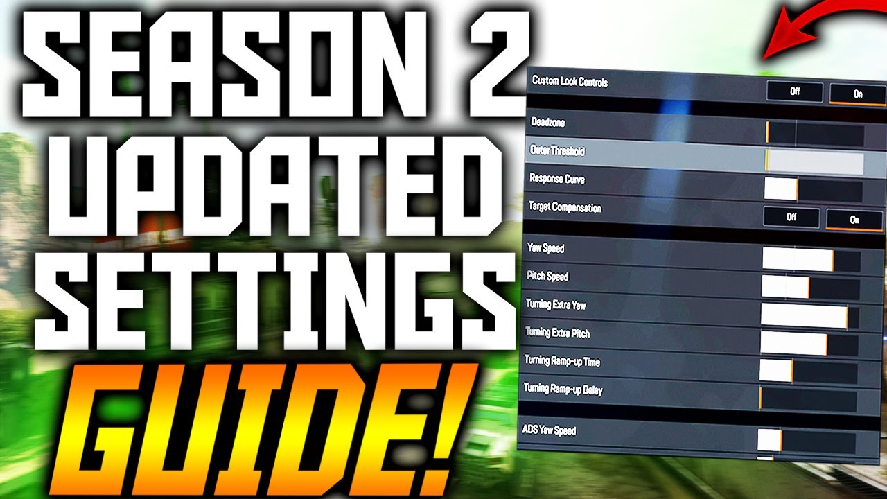 Apex Legends BEST Console Settings In SEASON 2!