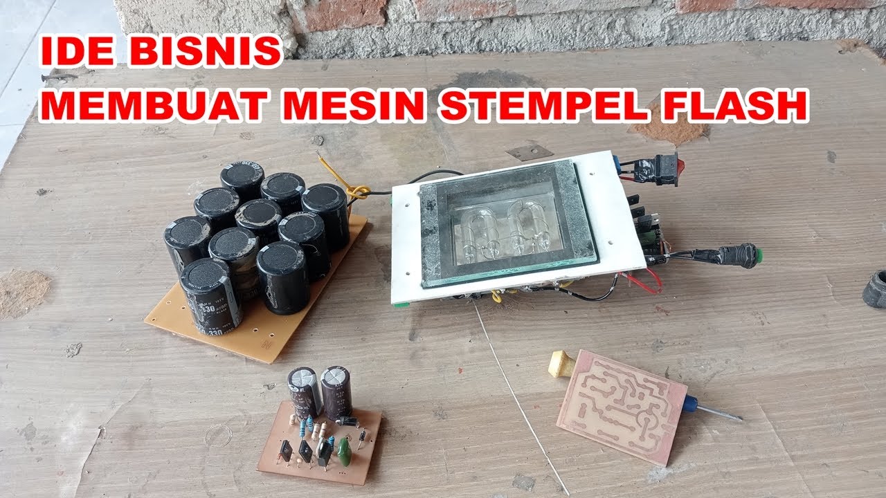 MODUL SIAP RAKIT UNTUK MESIN STEMPEL FLASH