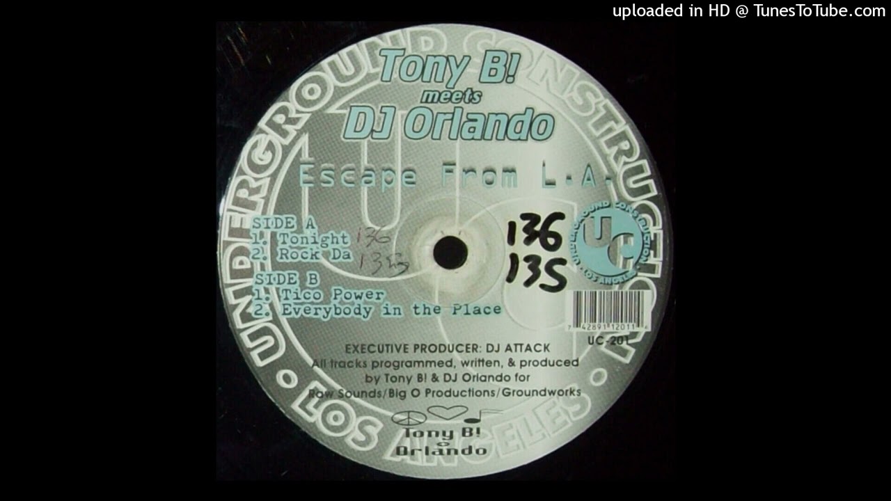 Tony B! & Dj Orlando - Tonight