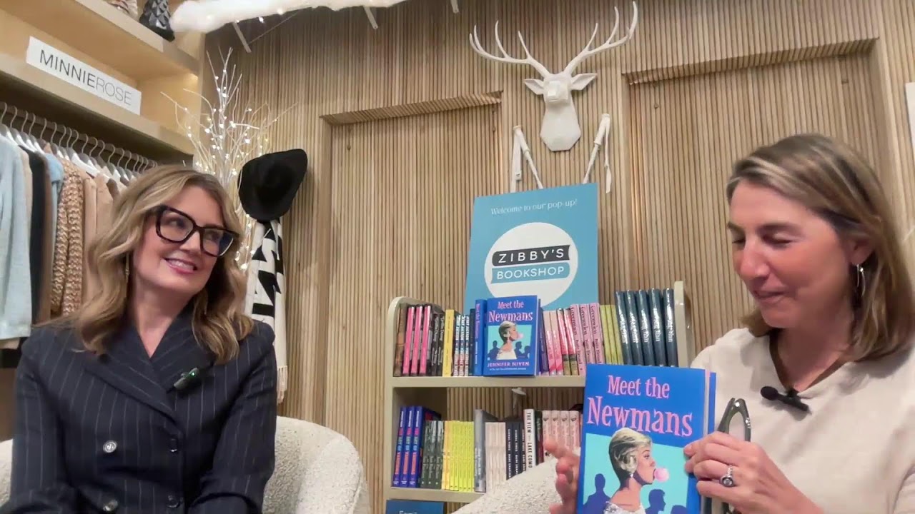 Jennifer Niven, MEET THE NEWMANS, at the Zibby's Bookshop Pop-up!