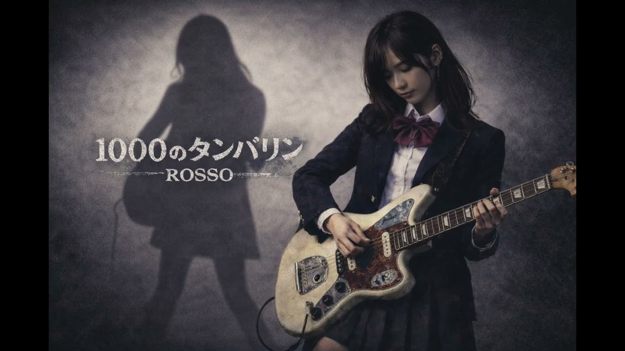 【AI COVER】1000のタンバリン - ROSSO【🎸Alternative Rock Girl🎙️】