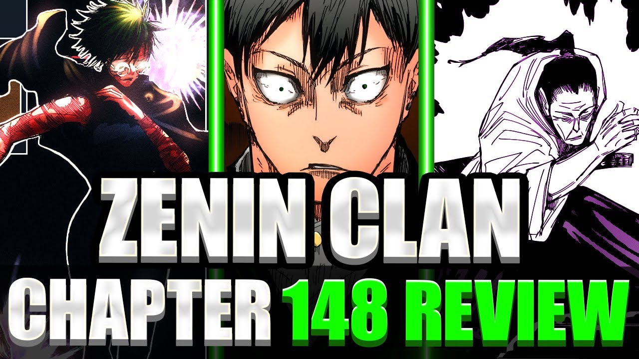 Zepsucie klanu Zenin: recenzja Jujutsu Kaisen, rozdział 148