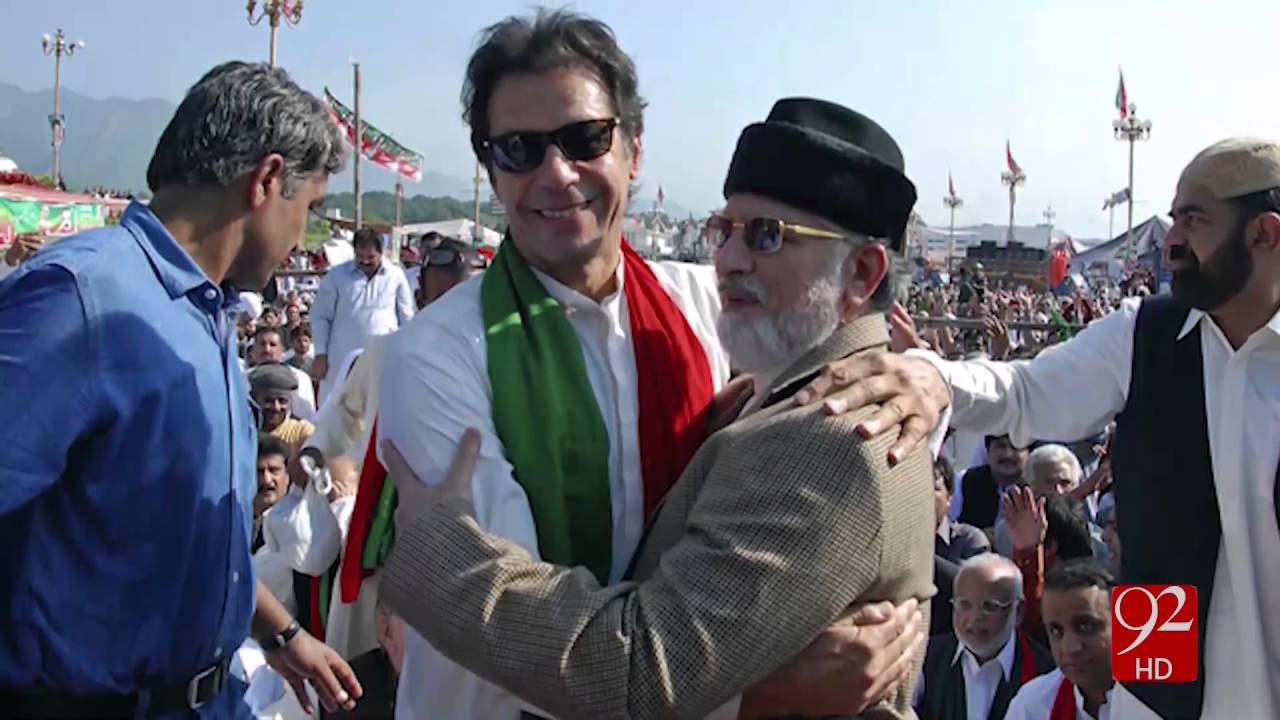 Imran Khan and Tahir ul Qadri together again 25-10-2016 - 92NewsHD