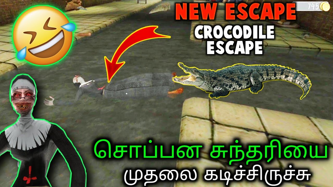 EVIL NUN CROCODILE ESCAPE 🐊 🤣 சொப்பன சுந்தரி || JILL ZONE
