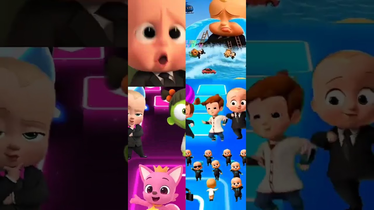 Baby Boss & Coffin dance cover in Tiles Hop Edm Rush 