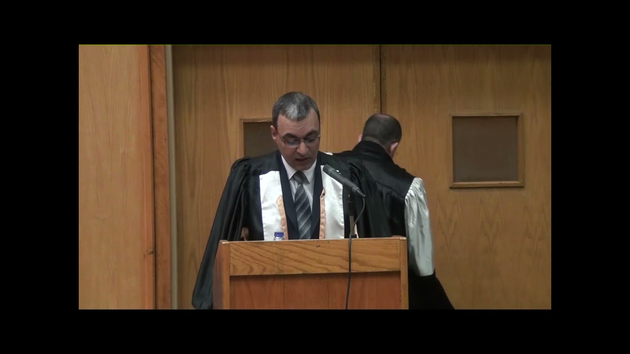 كلمة الباحث في مناقشة رسالة دكتوراه بعنوان : دور البصمة البيولوجية في الإثبات الجنائي ج4