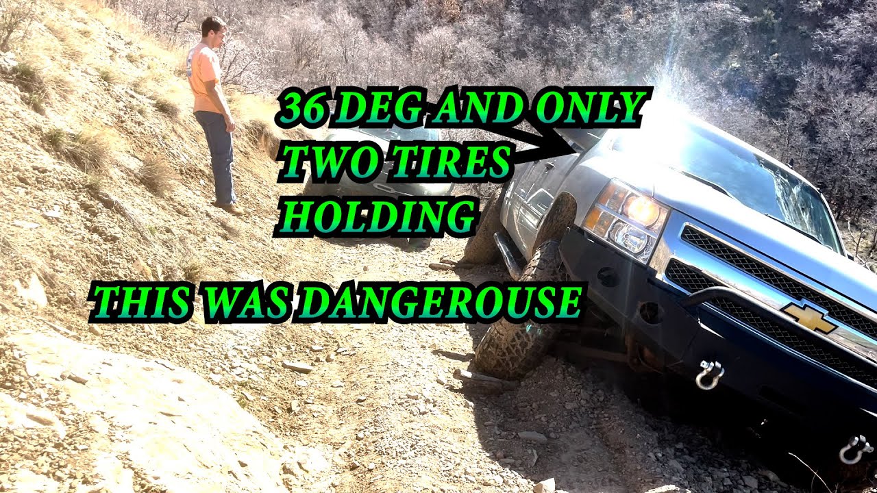 HOW THIS TRUCK Didn't Fall off The Cliff Is A Miracle