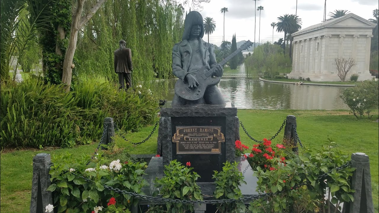 Faces in death--hollywood forever cemetery--
