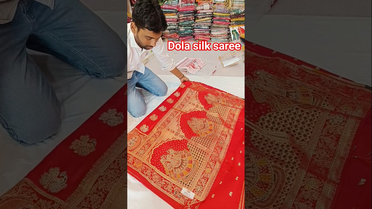 New 🔥 model 🔥 saree🔥#suratsarees #fashion #saree #newsarees #weddingsarees #short #sareestyle #viral