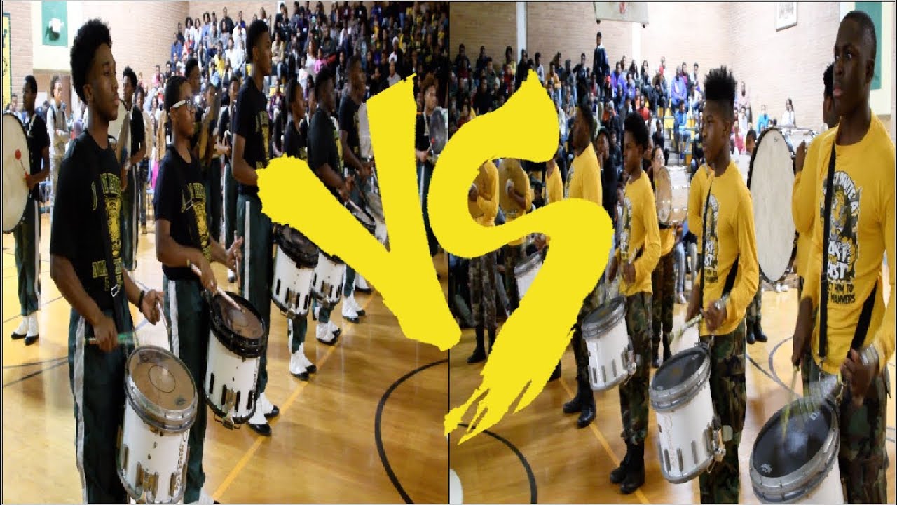 Whitehaven Vs Jim Hill High School - Jingle Jam Percussion Battle - 2018 |4K|