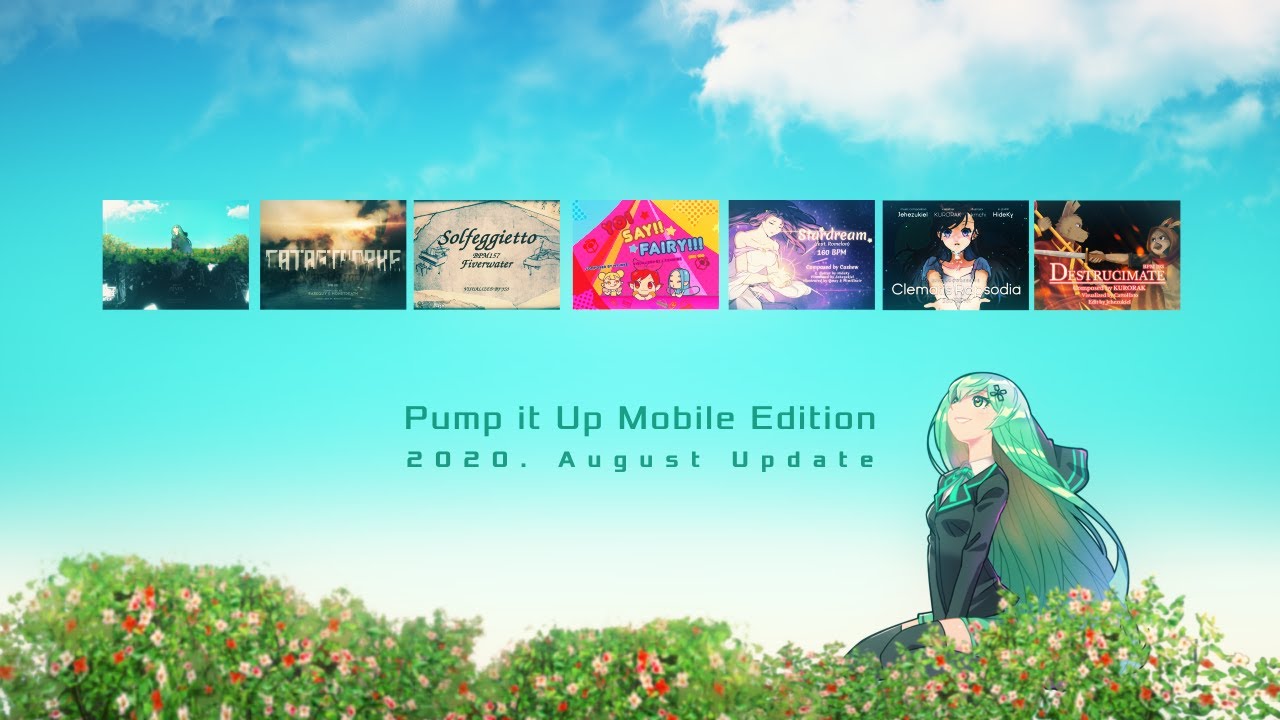 [PUMP IT UP M] AUGUST Contents Update!