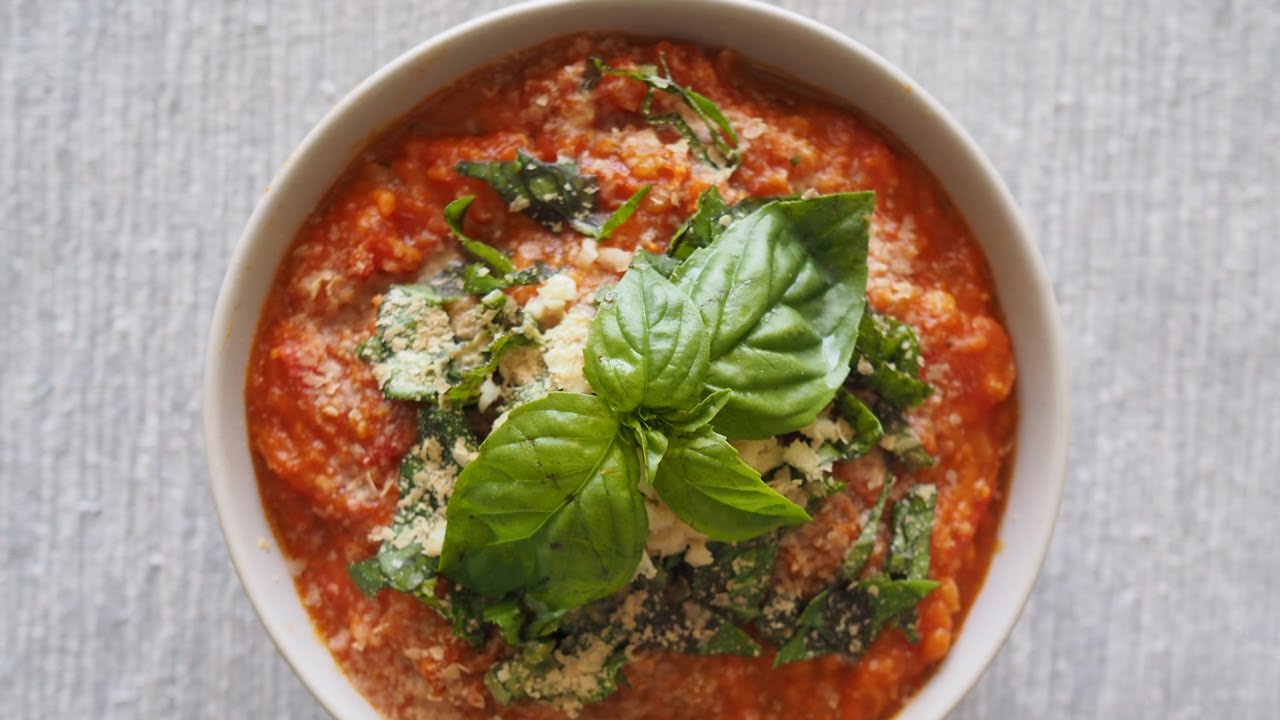 Best Sauce for Vegan Pasta (with red lentils) | Лучший соус с чечевицей для пасты за 30 минут