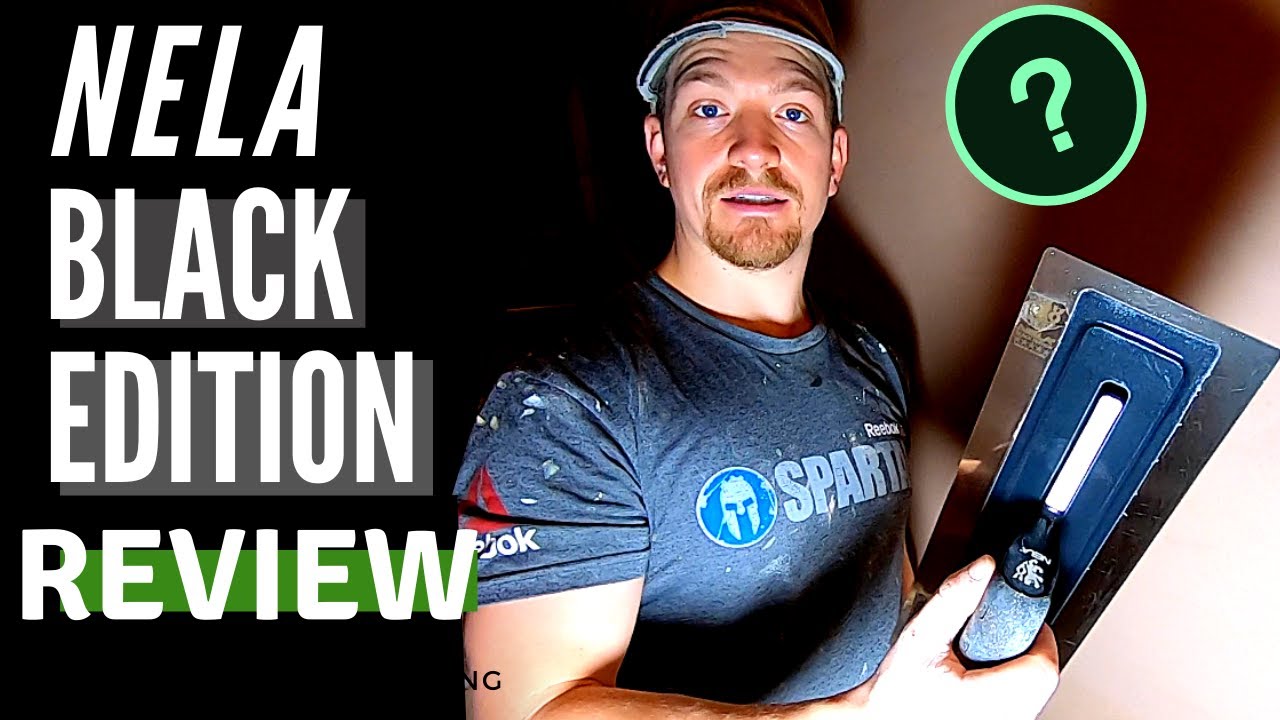NEW!! Nela BLACK EDITION Plastering Trowel Review (Is it Nela Trowels Best One???)