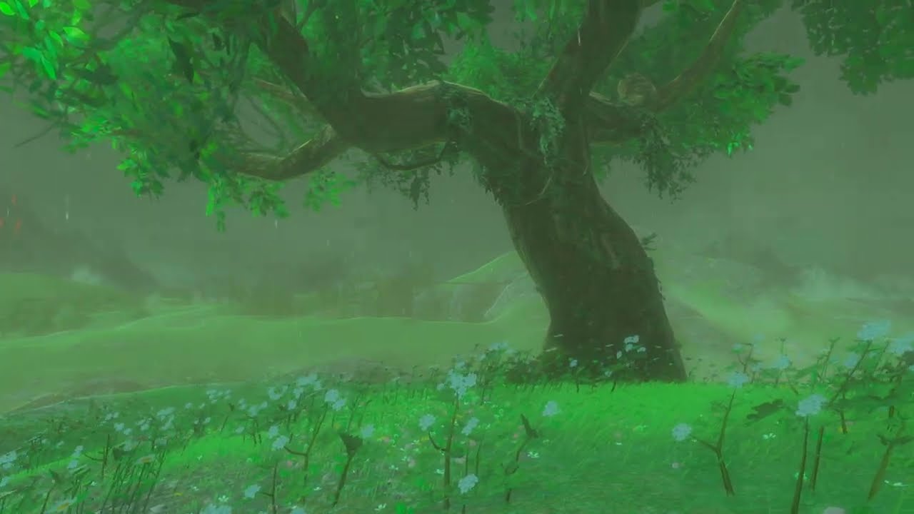 Nima Plain / Sage Temple Ruins [Thunder] [Pan 01] - Zelda BotW Ambience, Atmosphere & Environment