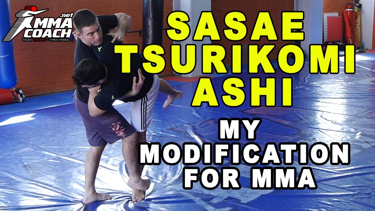 Judo throws for MMA - Sasae Tsuri-Komi Ashi (my modification)