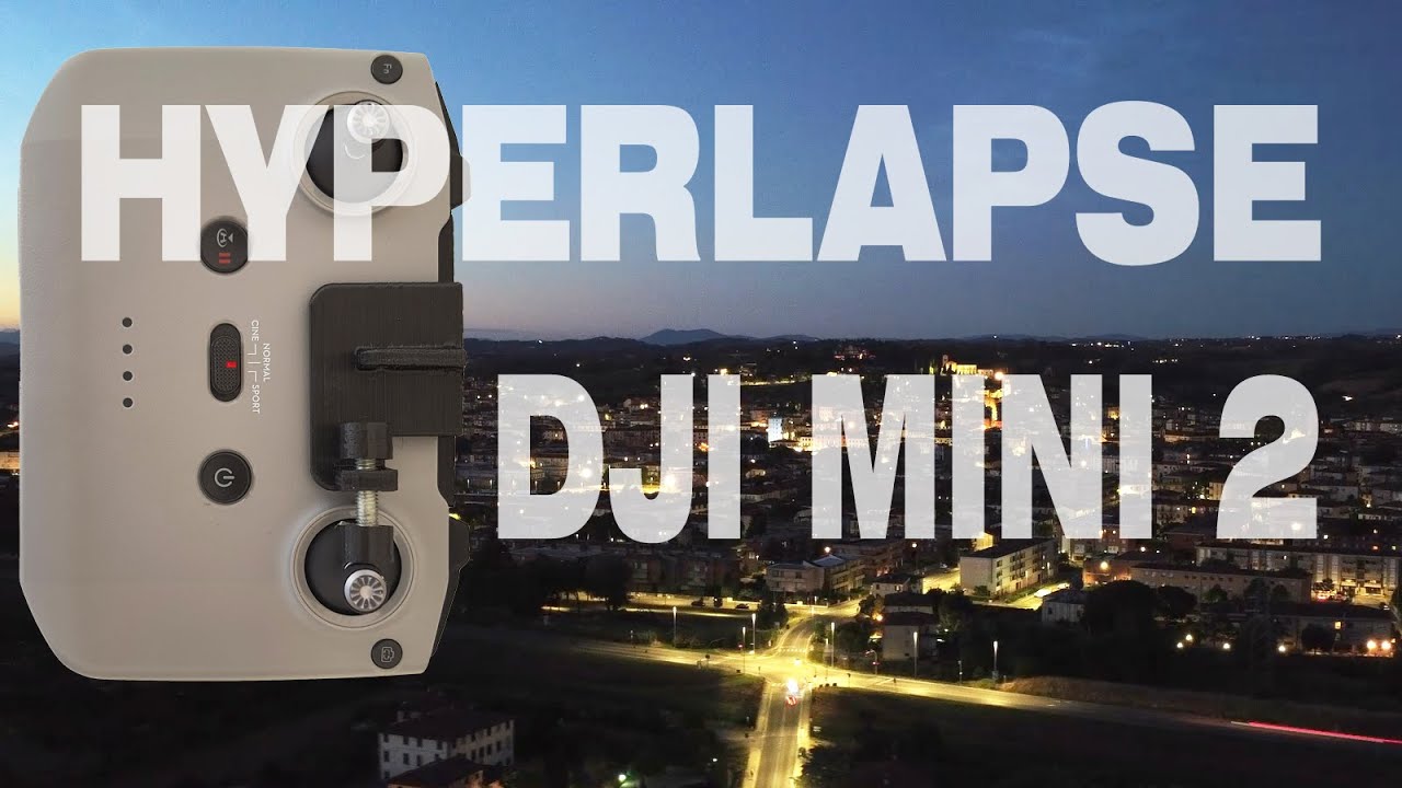 Hyperlapse con DJI MINI2 - ecco come ho fatto !! #MINI2 #HYPERLAPSE #STAMPA3D