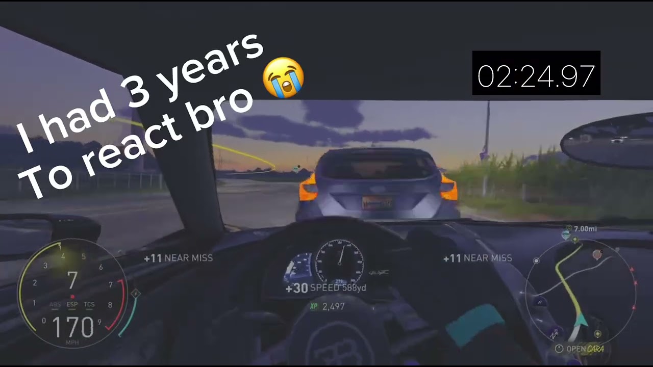 Going across the big island in The Crew Motorfest with a Bugatti Cincinnati(NO UPGRADES) 