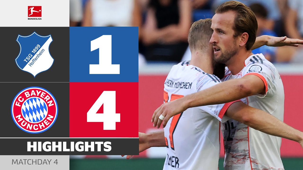 Is Bayern UNBEATABLE?! | HOFFENHEIM - FC BAYERN | Highlights | Matchday 4 – Bundesliga 2025/26