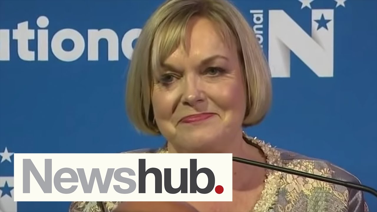 National's Judith Collins congratulates Jacinda Ardern on election result in speech | Newshub