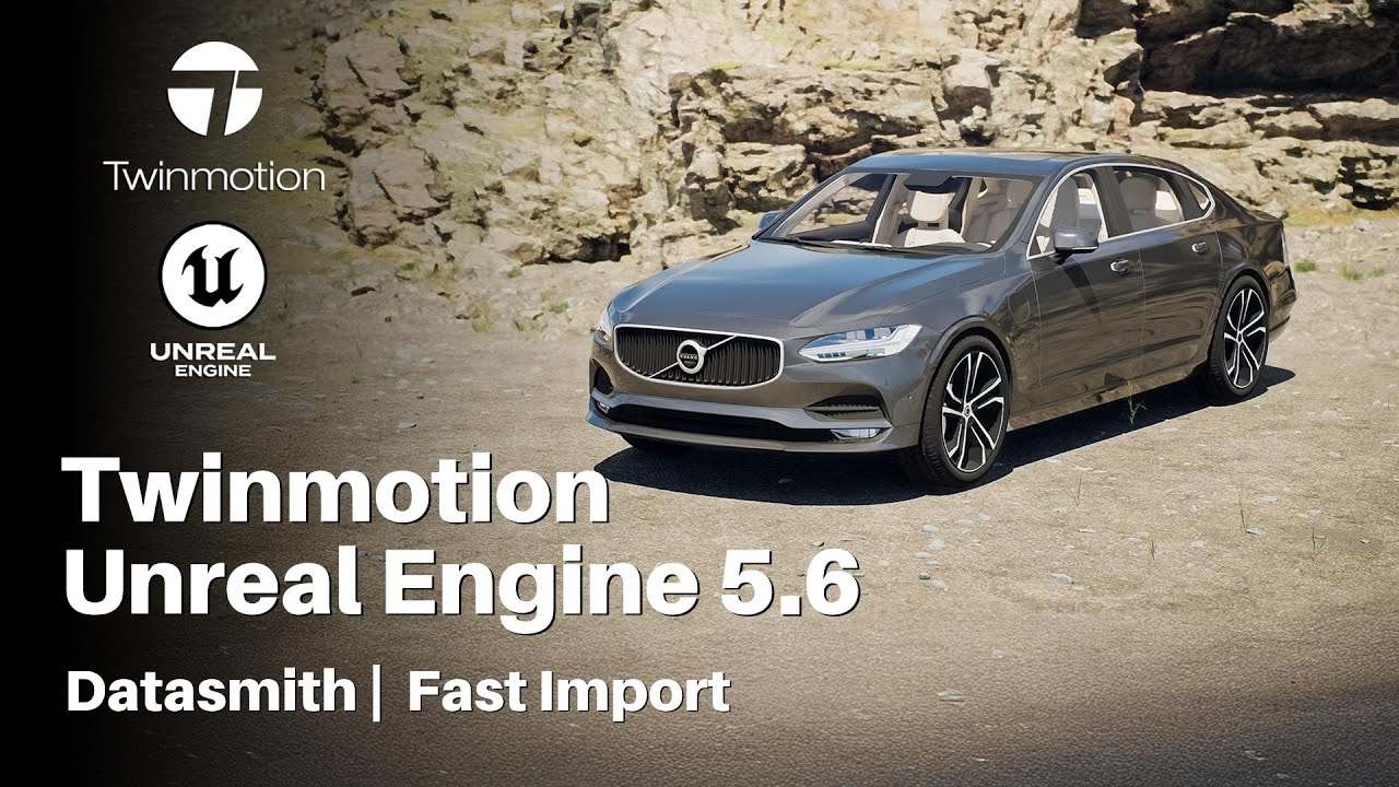 Twinmotion to Unreal Engine 5.6 with Datasmith | Tutorial