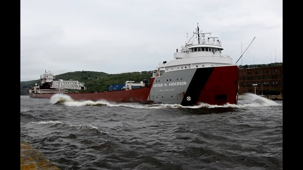 ARTHUR M ANDERSON and the Wrath of Lake Superior