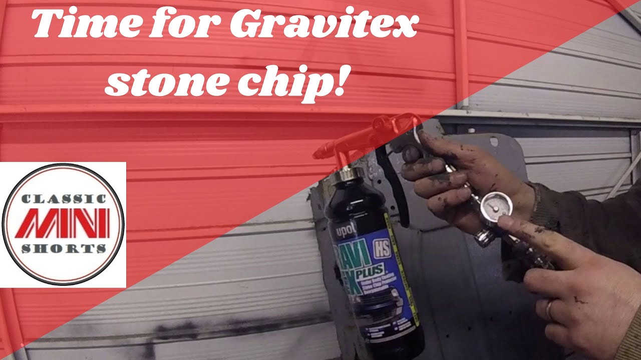 91 Classic Mini Restoration - Gravitex stone chip