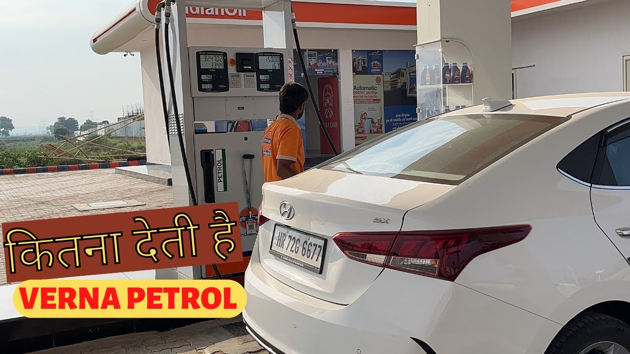 Hyundai Verna Petrol 2022 REAL LIFE MILEAGE Test🤔 || Tank to Tank || City mileage of Verna petrol