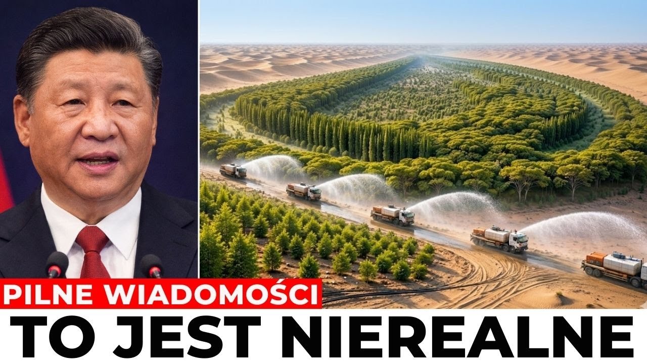 Chiny otoczyły najgroźniejszą pustynię świata 66 mld drzew. Co było dalej? Niewiarygodne