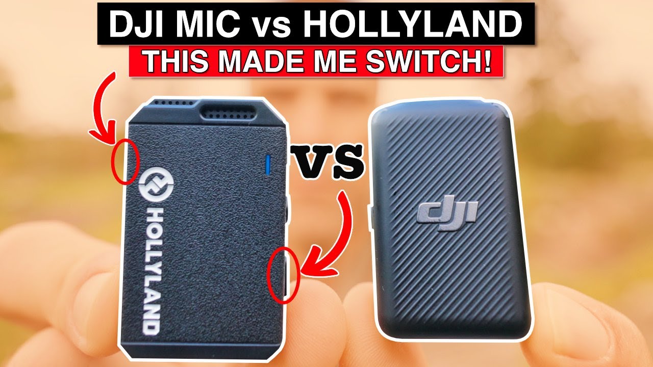 DJI Mic или Hollyland Lark Max — какая беспроводная микрофонная система ЛУЧШАЯ?