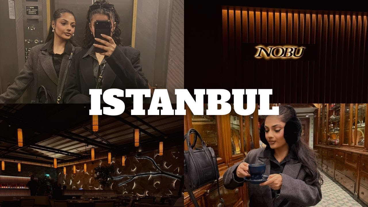 В Стамбуле отмечаем день рождения сестры! Первый раз в ресторане Nobu, шопинг в честь дня рождени...