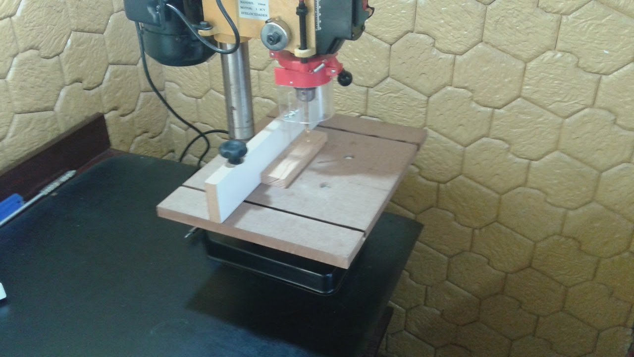 Base para furadeira de bancada / Drill press table