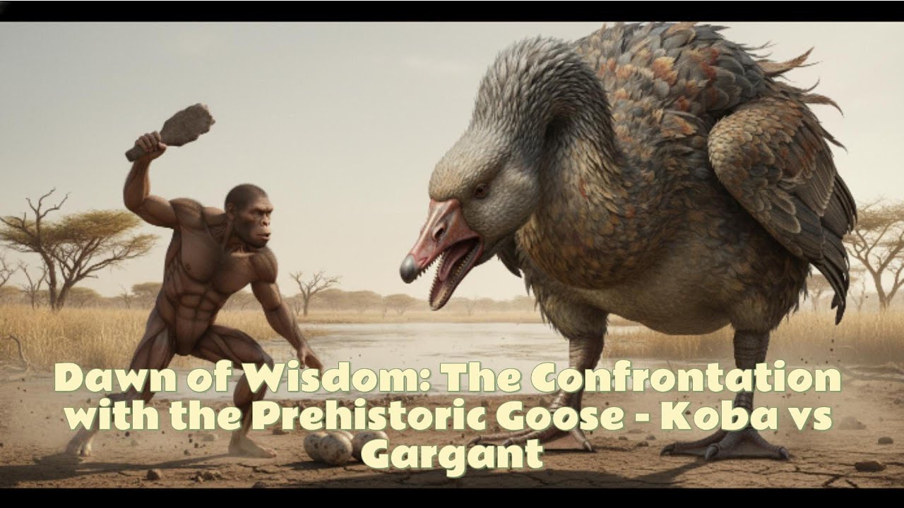 Dawn of Wisdom: The Confrontation with the Prehistoric Goose - Koba vs Gargant
