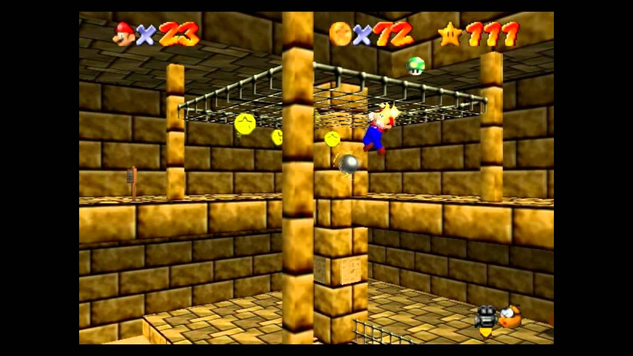 Super Mario 64 (Partie 110) 8 - Les 100 pièces jaunes des sables