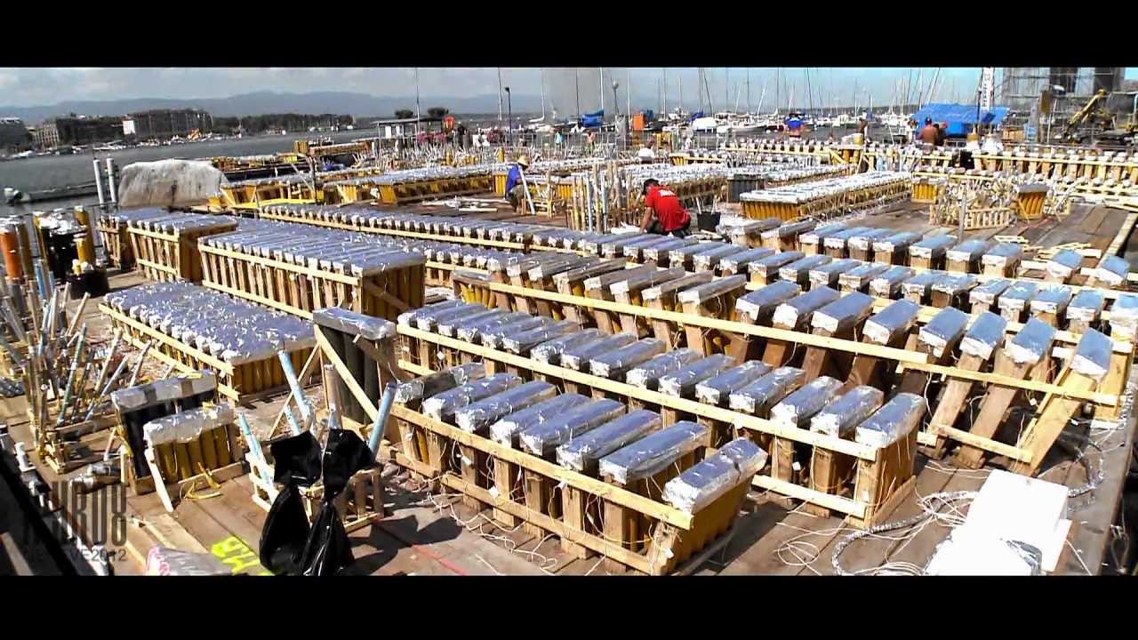 ᴴᴰ Huge fireworks-setup!