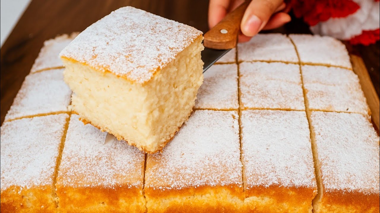 Hei&szlig;er Milchkuchen in 5 Minuten &ndash; das beliebteste Rezept im Internet! Einfach & perfekt!