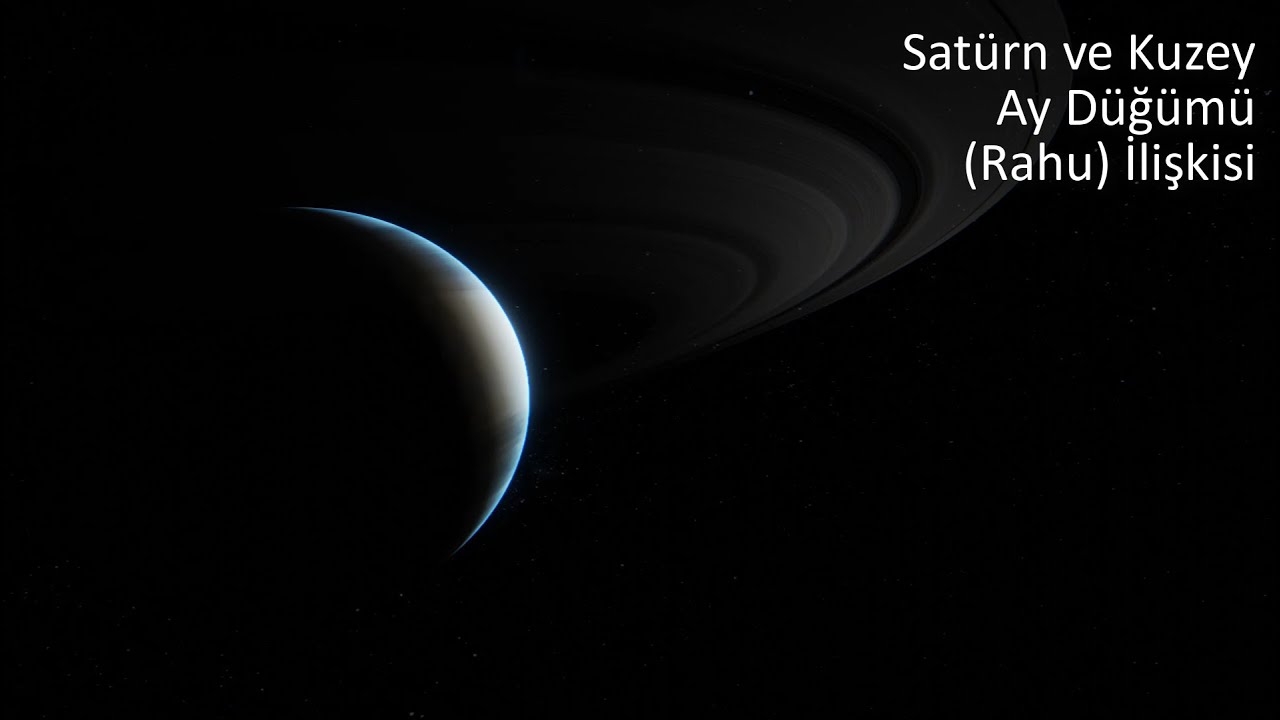 Satürn ve Kuzey Ay Düğümü'nün (Rahu) İlişkisi / How Saturn impacts Rahu