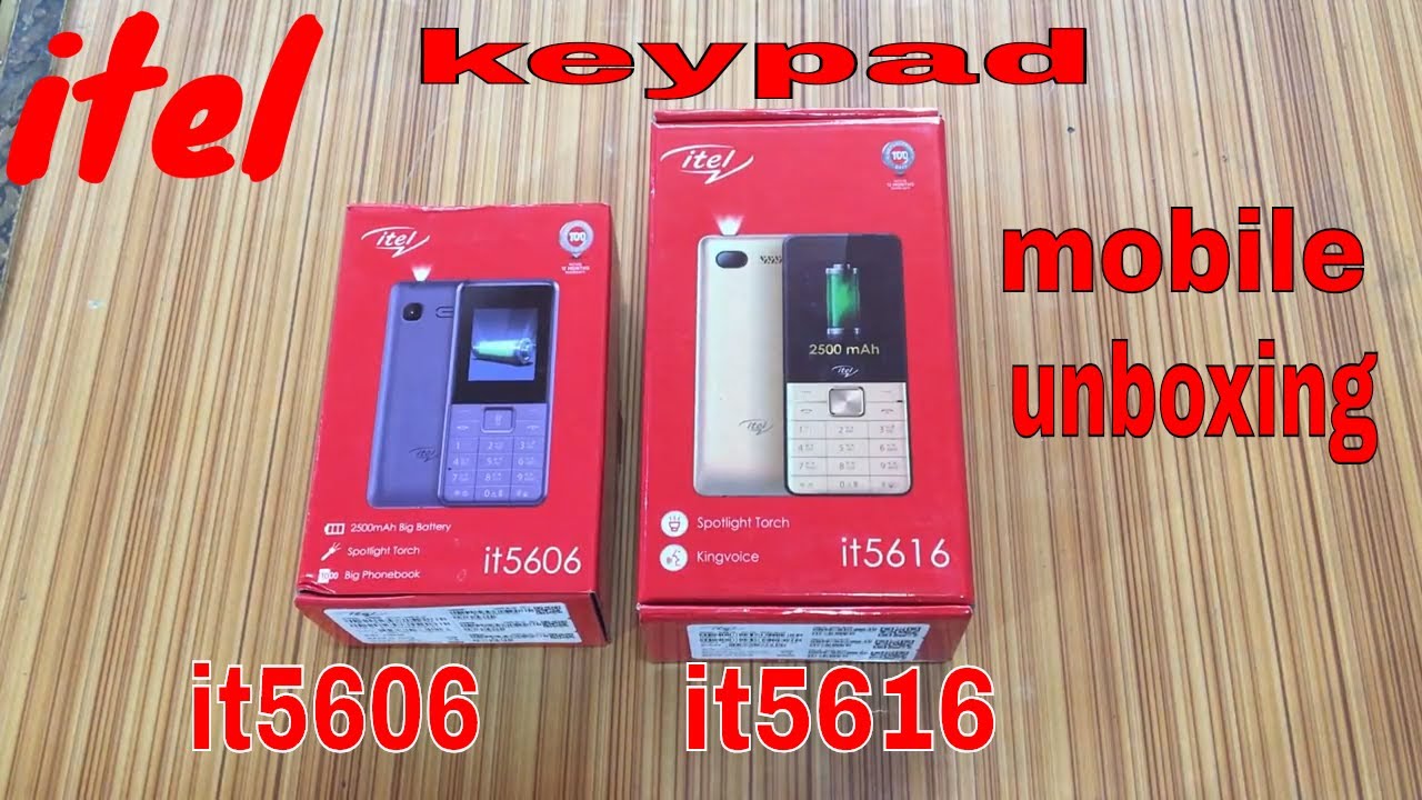 Itel it5606 and it5616 full unboxing and reviews in hindi