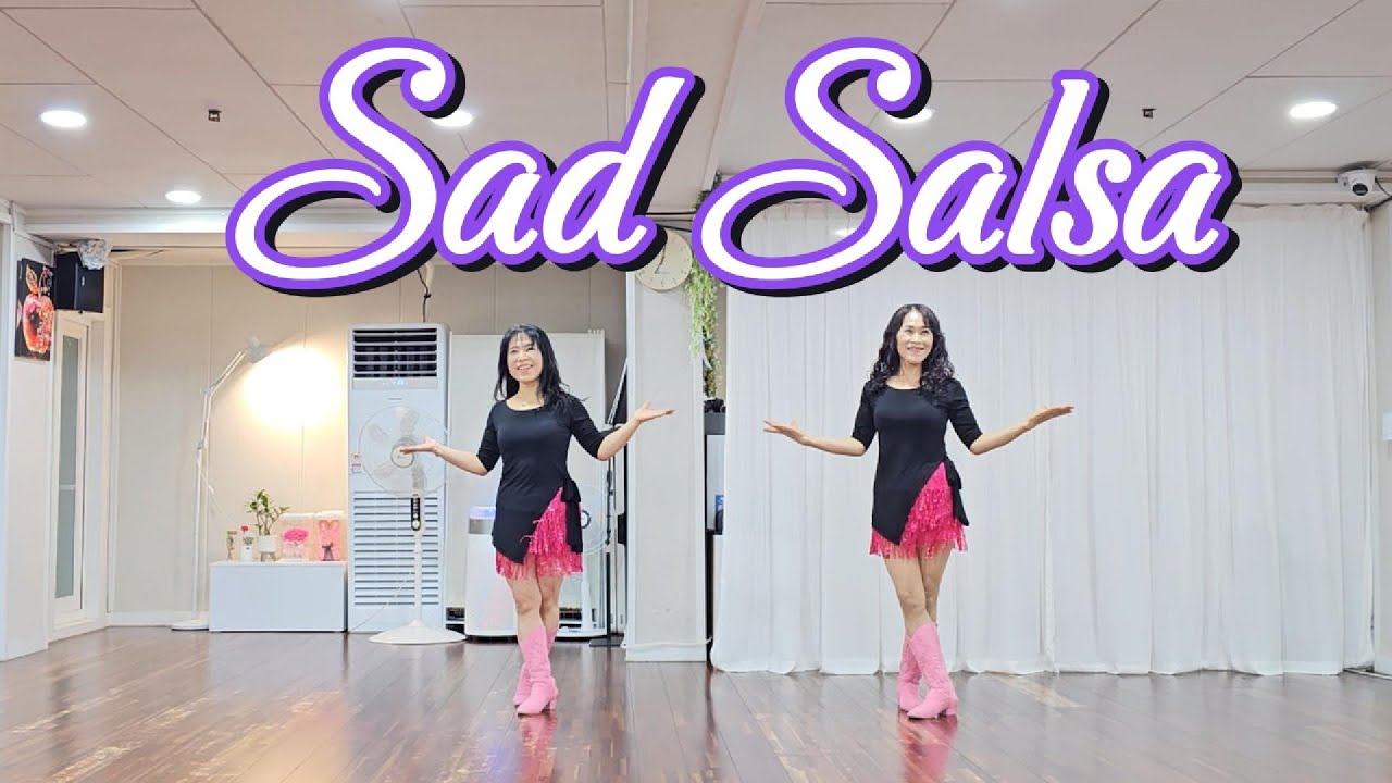 새드 살사 Sad Salsa | Linedance | Beginner | KARA