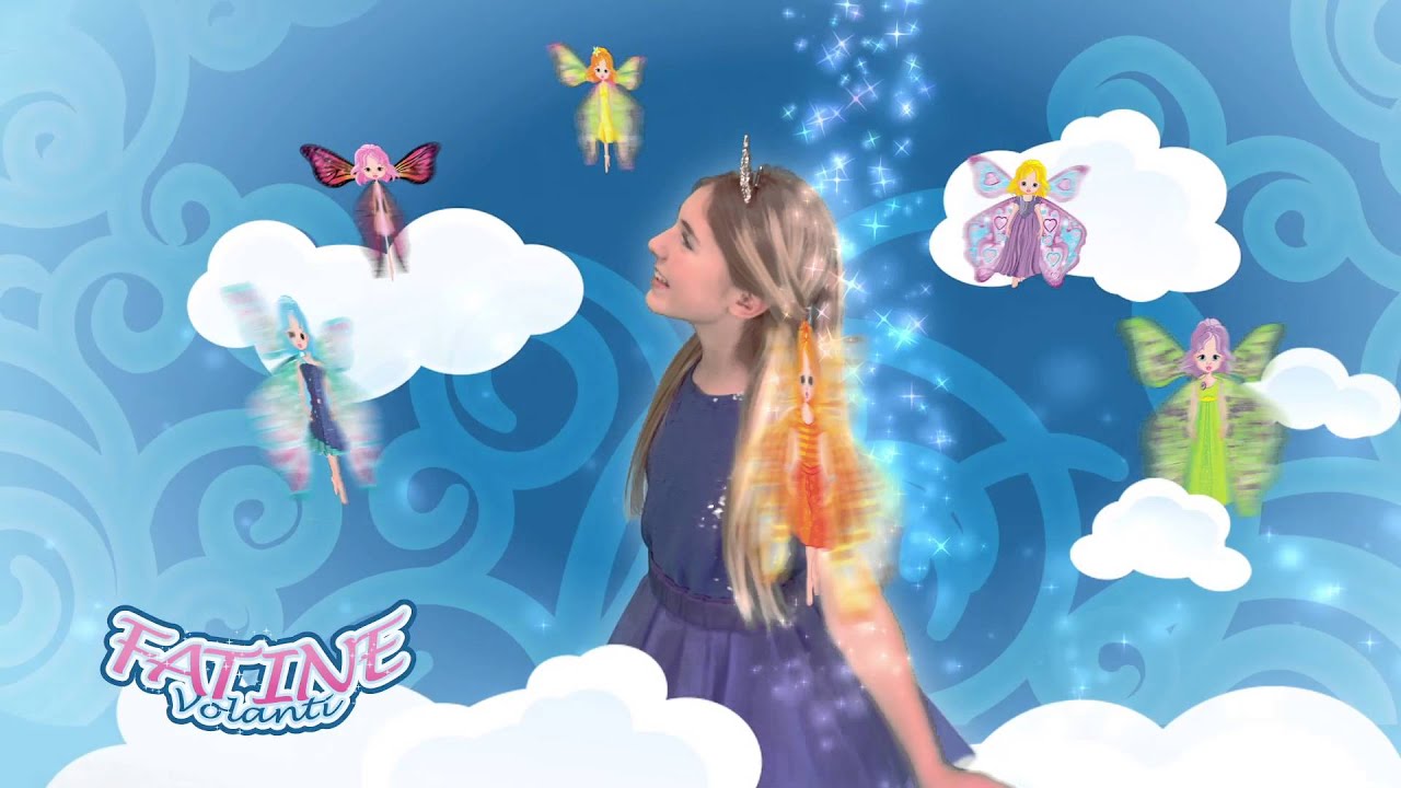 FAI VOLARE I TUOI DESIDERI CON LE MAGICHE FATINE VOLANTI. Spot TV.