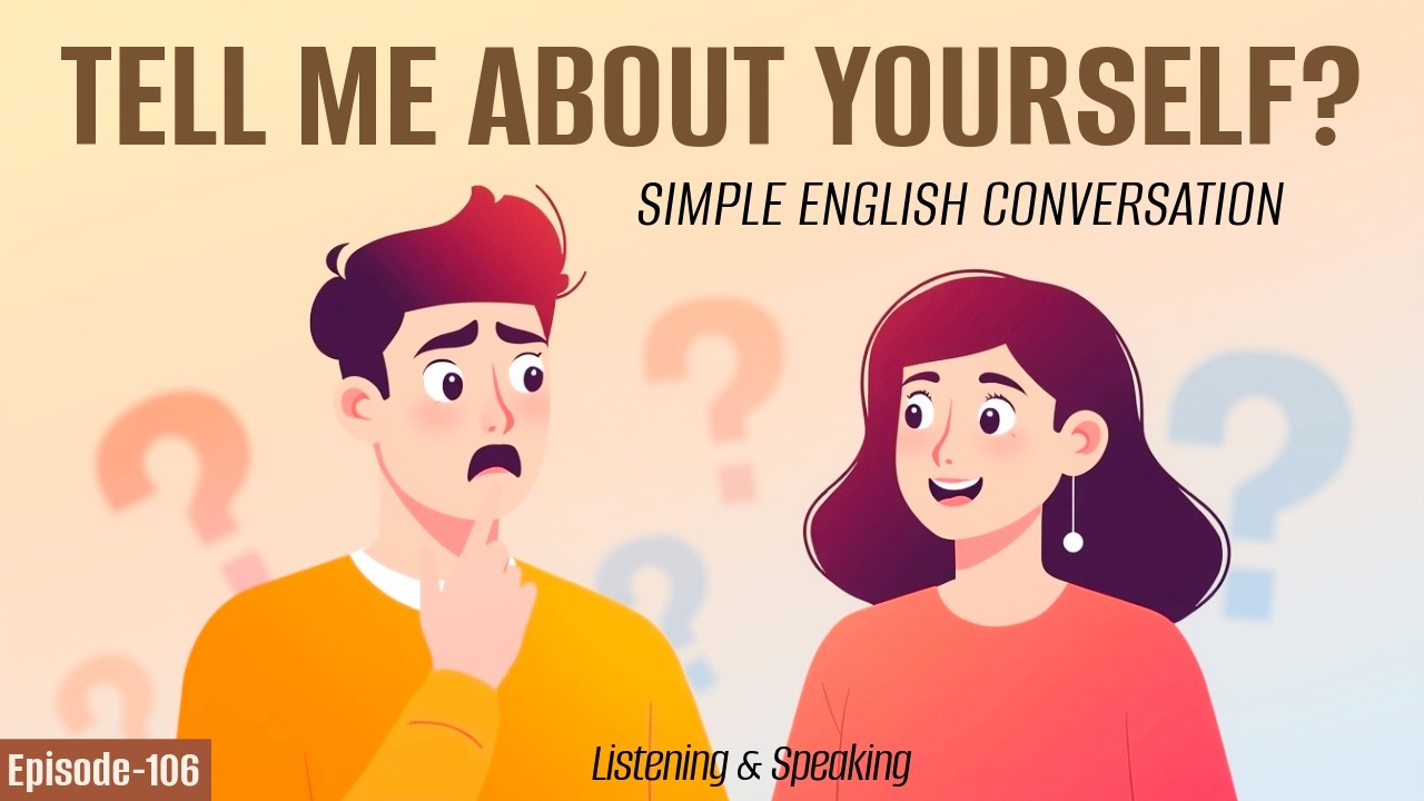 The Best Way to Answer “Tell Me About Yourself” in English | B1 English Level | Real Conversation