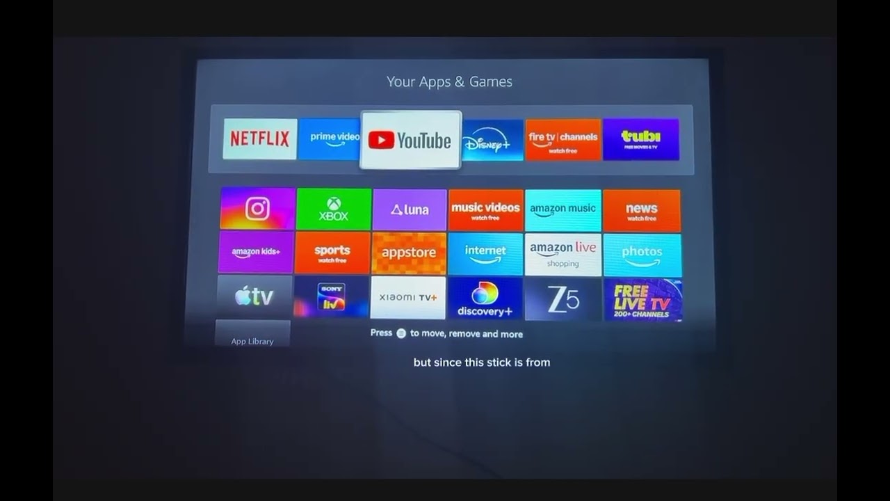How to Delete Applications from Amazon Firestick 4k Max - Deleting Prime video and other application