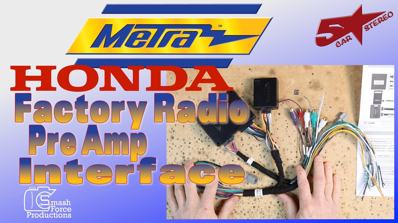 Add amplifiers to your Honda with the AXDSPL HN3 interface