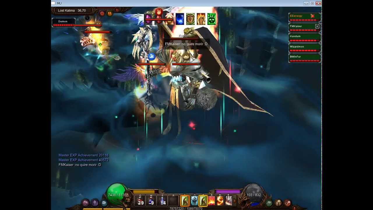 Kundun Killer + Debuff Mu Online Per&uacute;