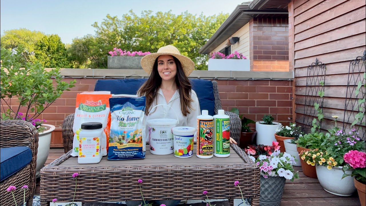 How I Fertilize My Container Garden | What I Use, Frequency & NPK Explanation