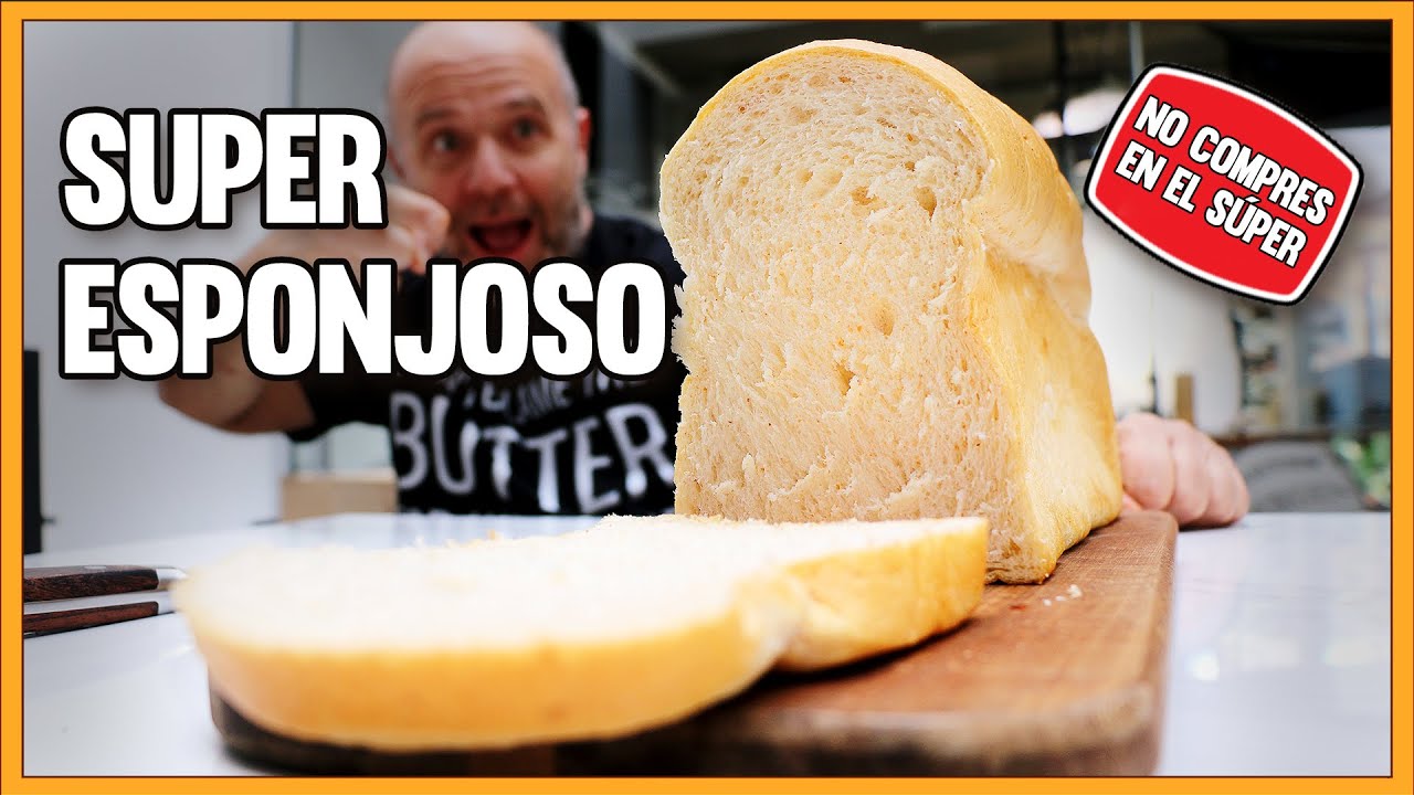Receta PAN DE MOLDE Casero SUPER ESPONJOSO 🍞 | Gluten Te Lo Hace Fácil