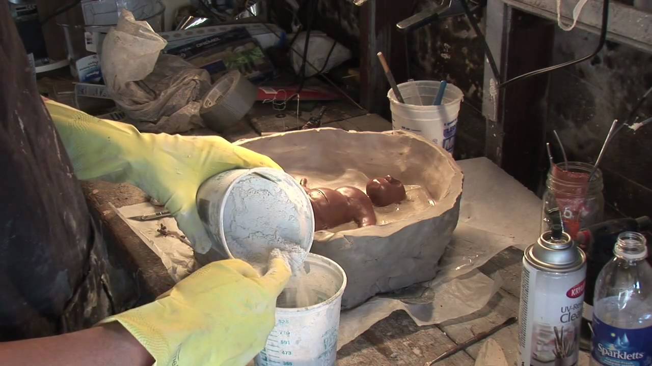 Stop Motion Puppet Making Video 3: Mold Making for Foam Latex Puppets
