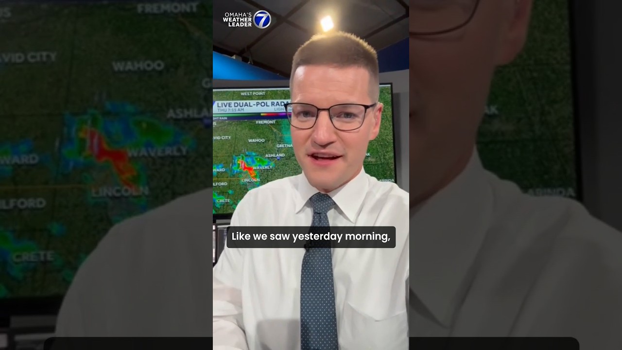 Omaha weather: Spotty chances Thursday, strong storms possible