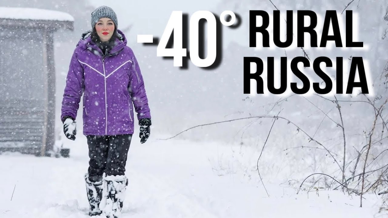 Daily Routine of a COUNTRY GIRL in The COLDEST Place in SIBERIA❄️Morning To Night Rural Life🥶
