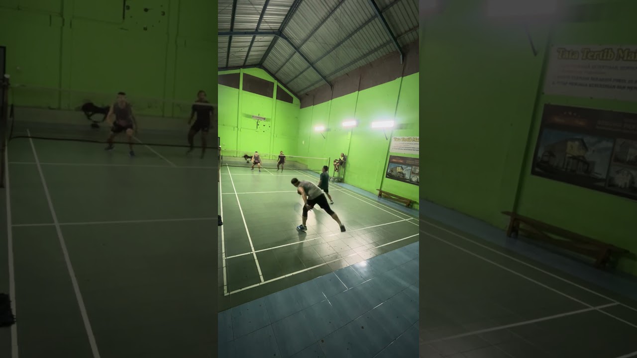 Badminton 27-02-26 sesi 4#olahragabadminton #pavali #gedungsabugajanti #bakulmenghantam #yogjakarta 
