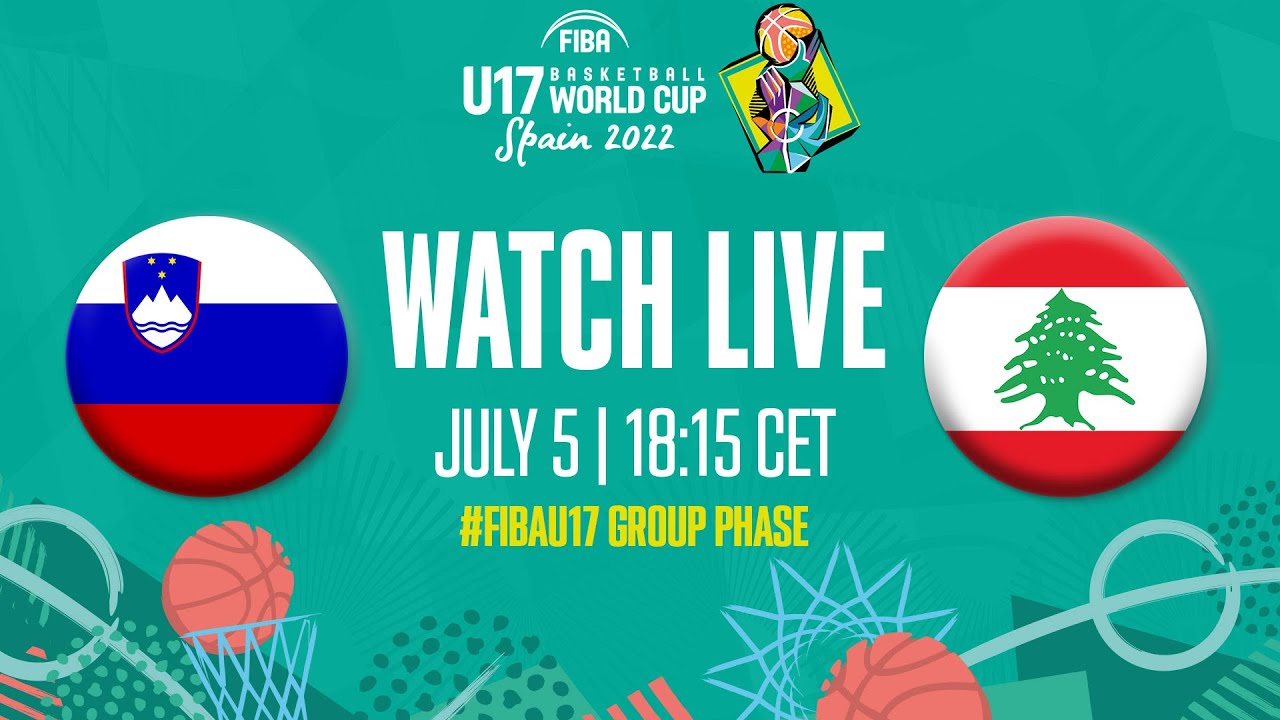 Full Basketball Game | Slovenia v Lebanon | FIBA U17 Basketball World Cup 2022
